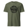 Into the Wild Military Green Mens T-Shirt