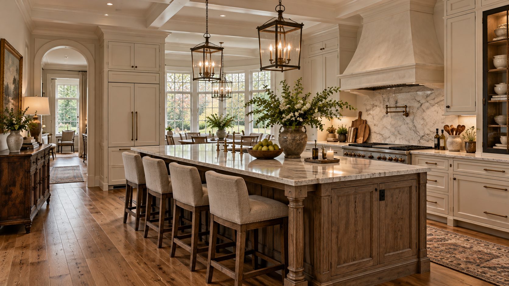 The family kitchen