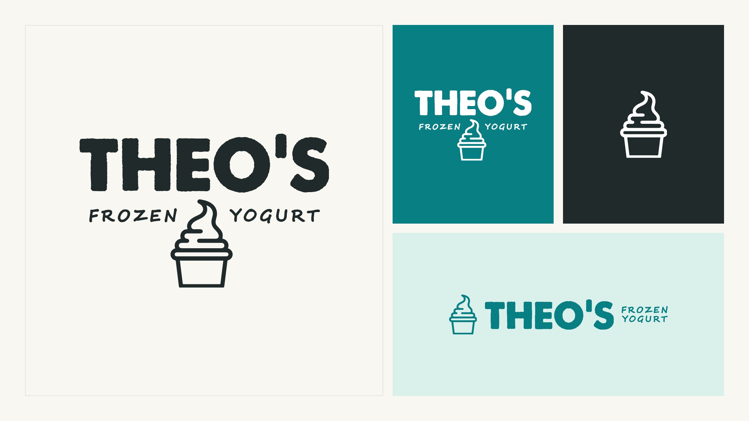Theo’s Frozen Yogurt: view the website