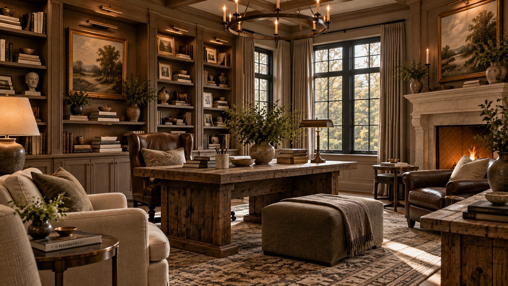 The library