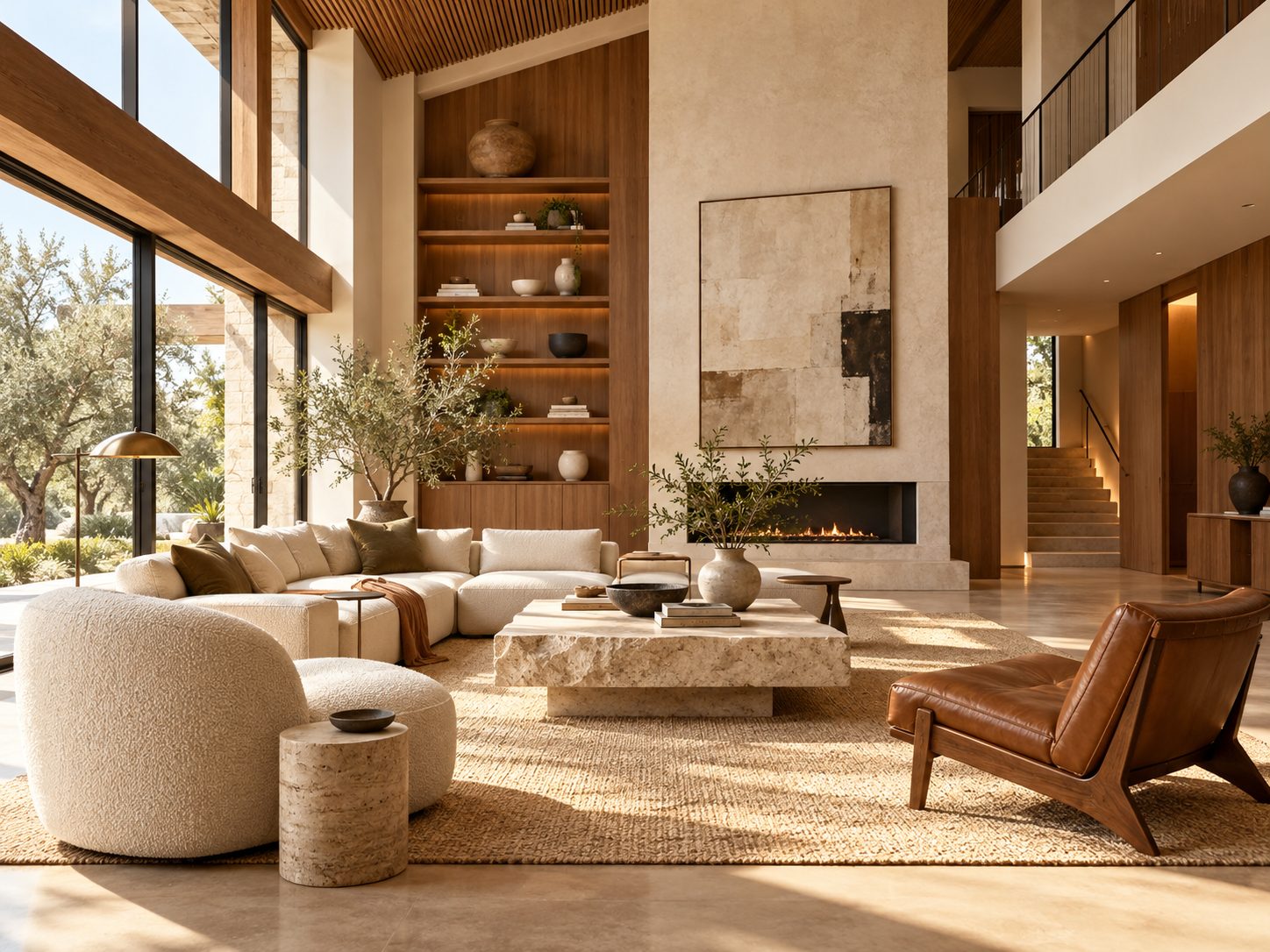 The living room