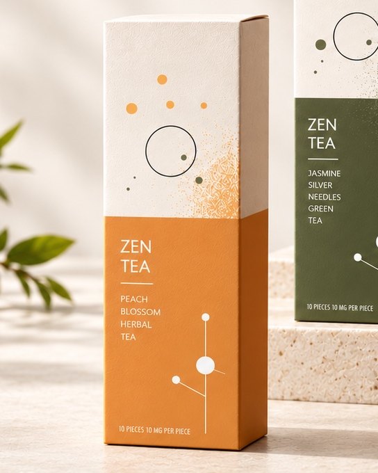 Peach Blossom carton