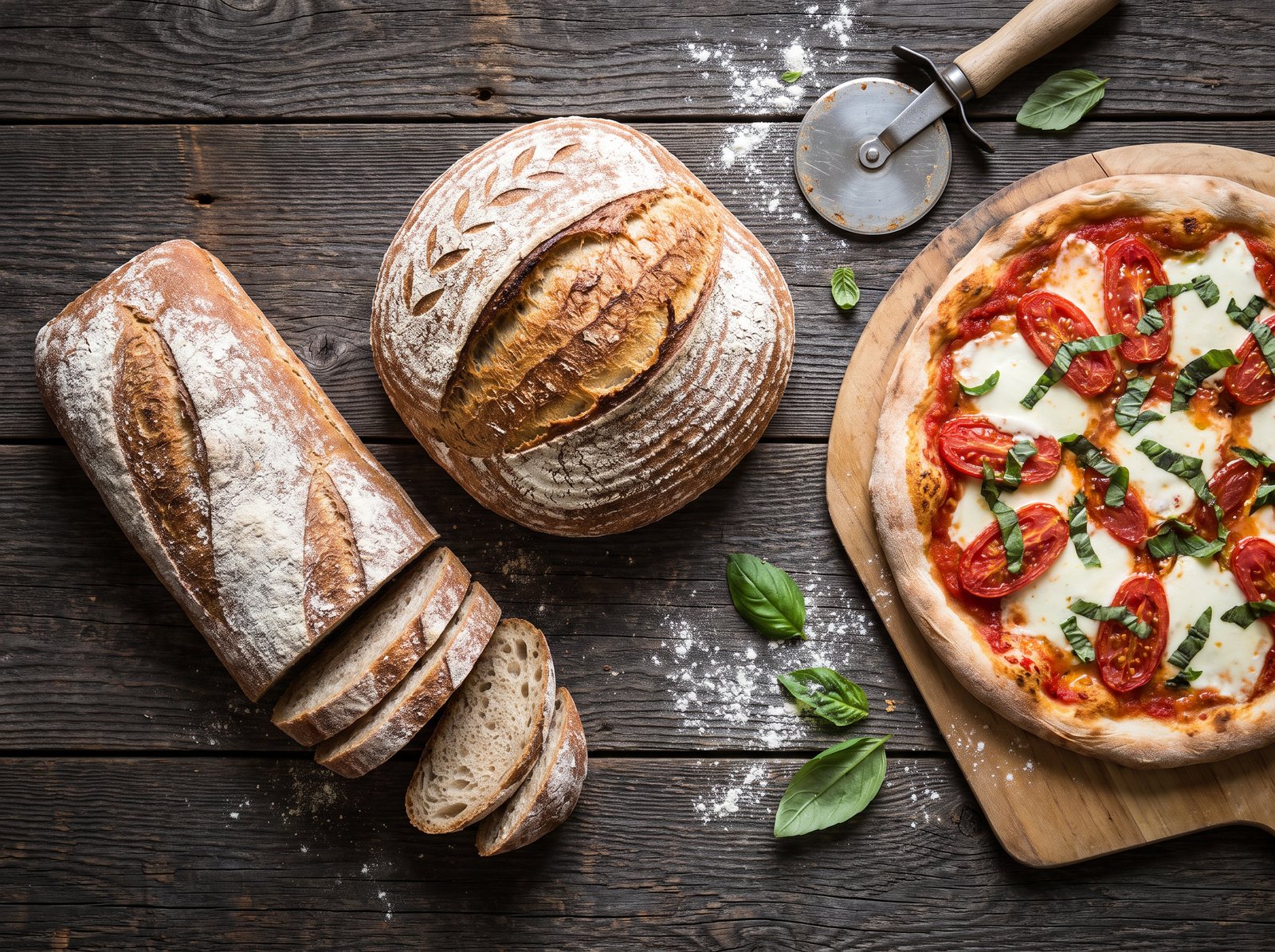 Bakery & Pizza: NYC artisan bread, and pizza made to order.