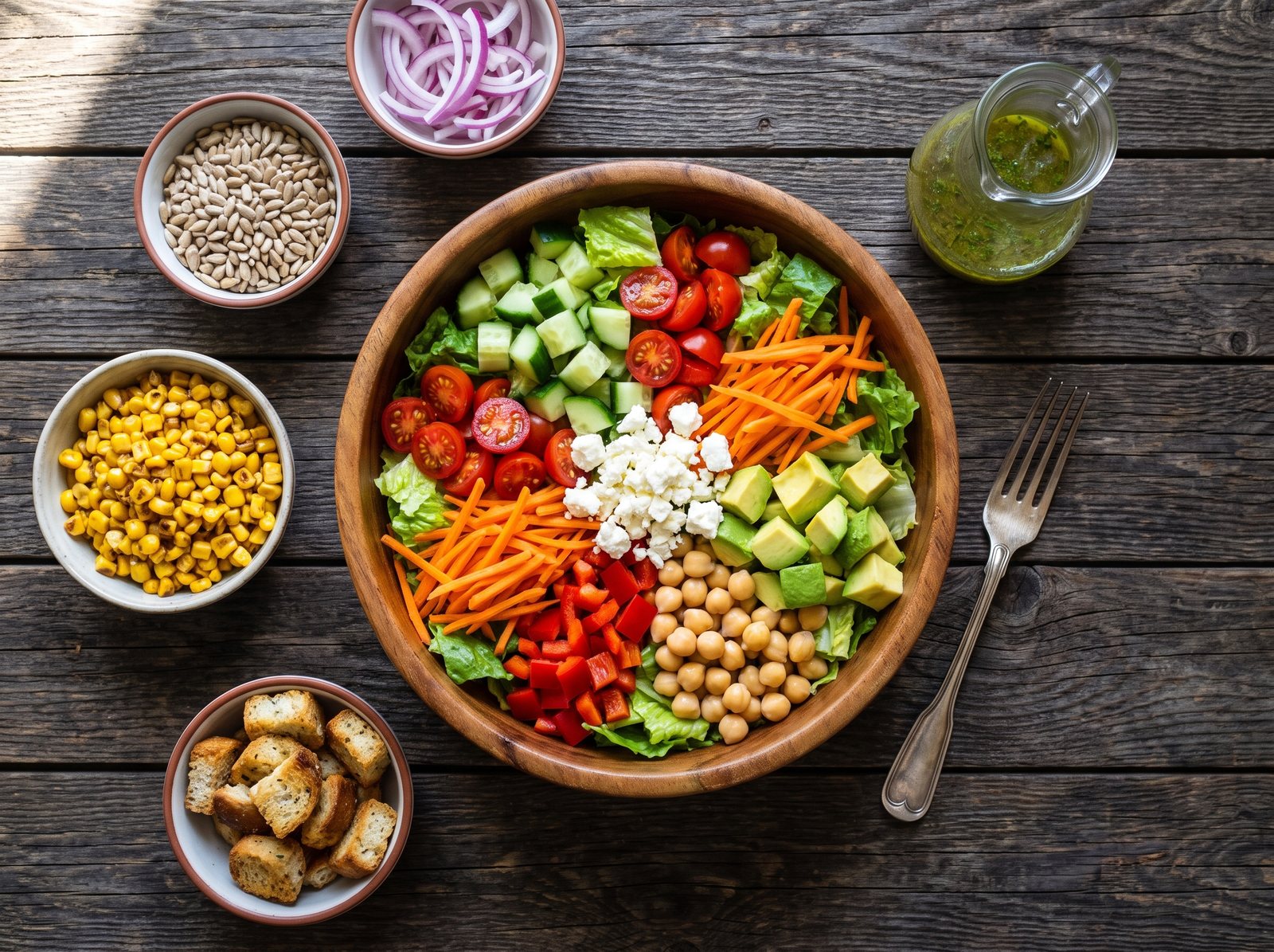 Salad Station: Custom salads, made in front of you.
