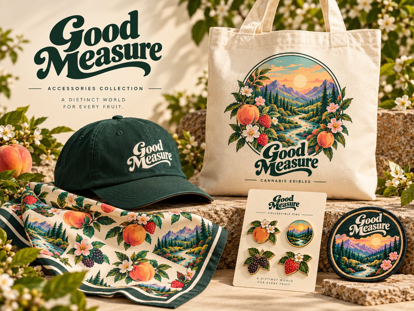 Good Measure accessories: Caps, totes and the small things.