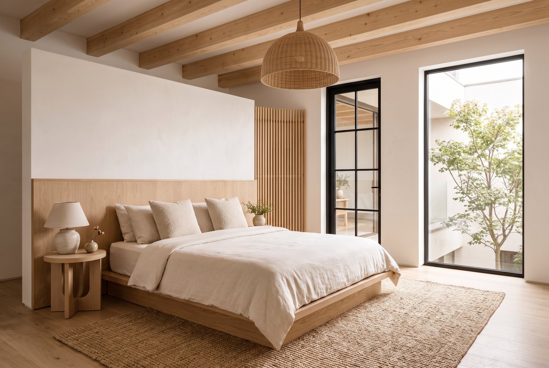 The bedroom