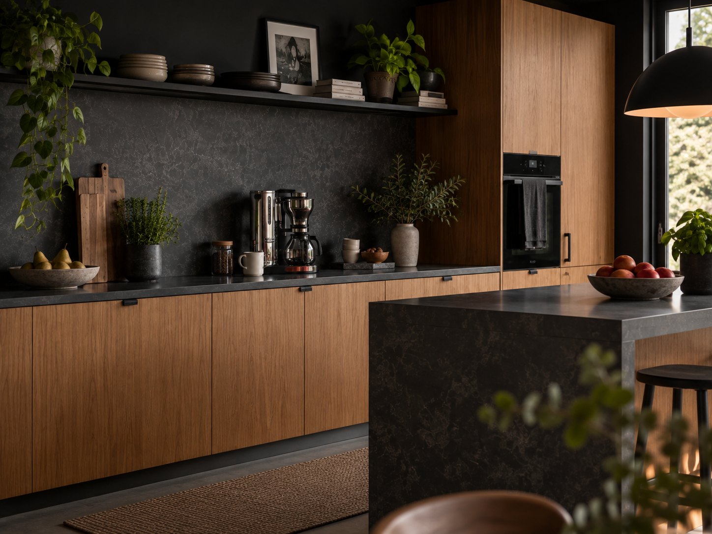 The kitchen counter, edited