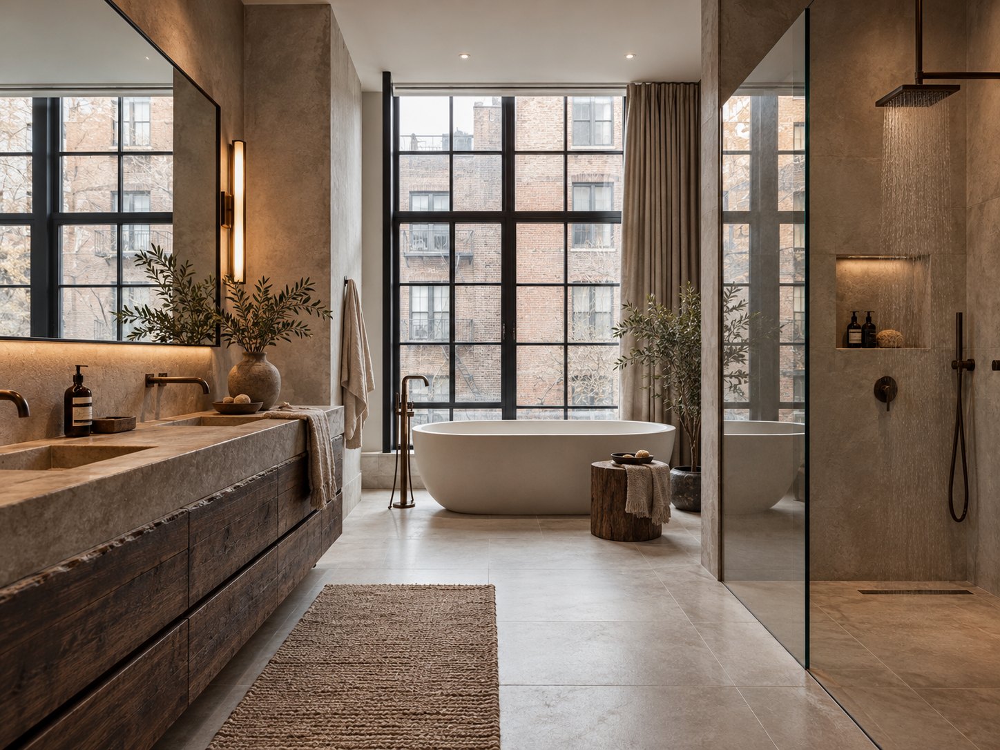 The bath