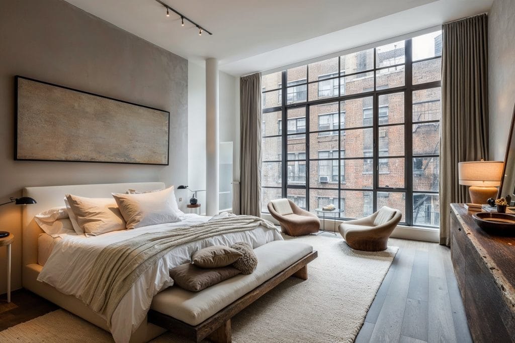 The bedroom
