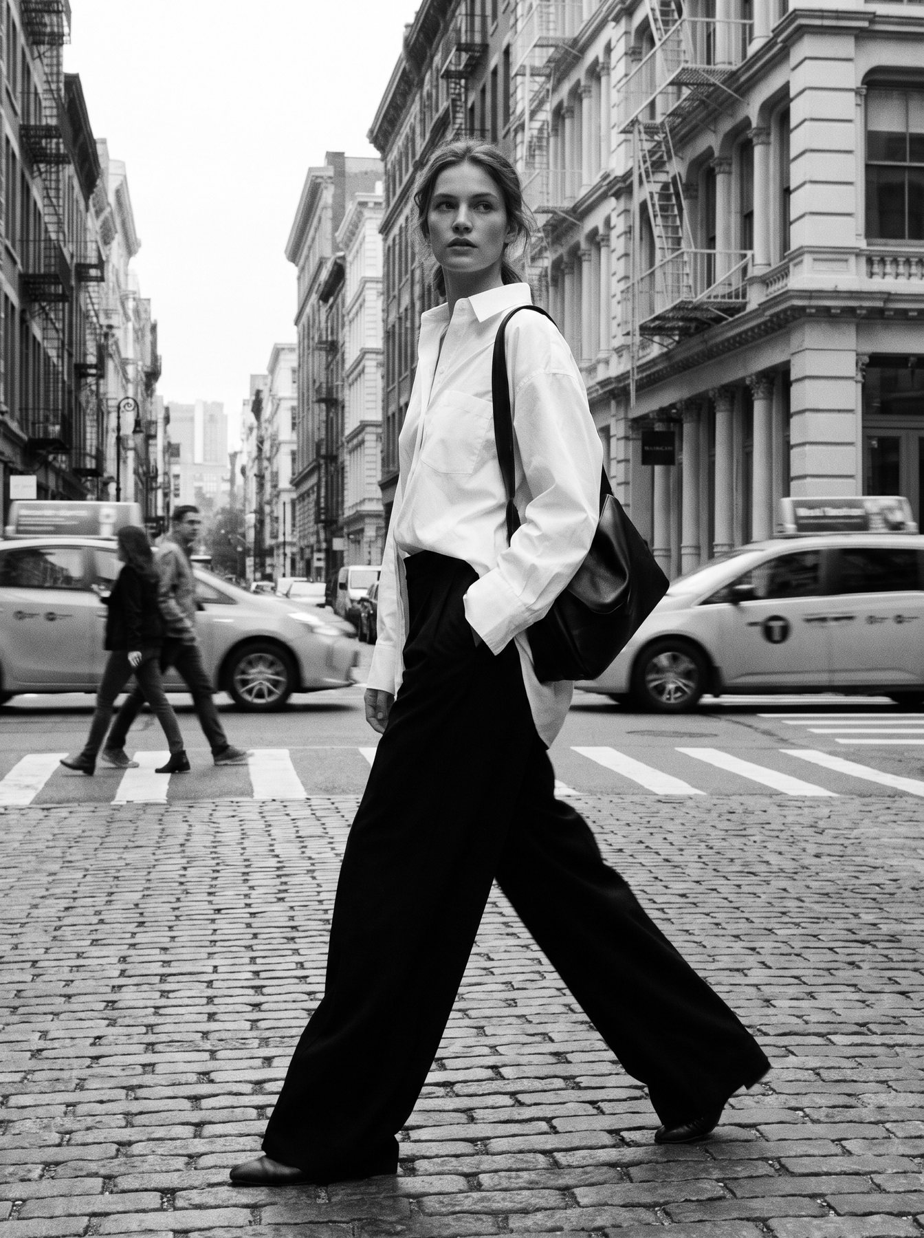 Look 02: Wide trouser