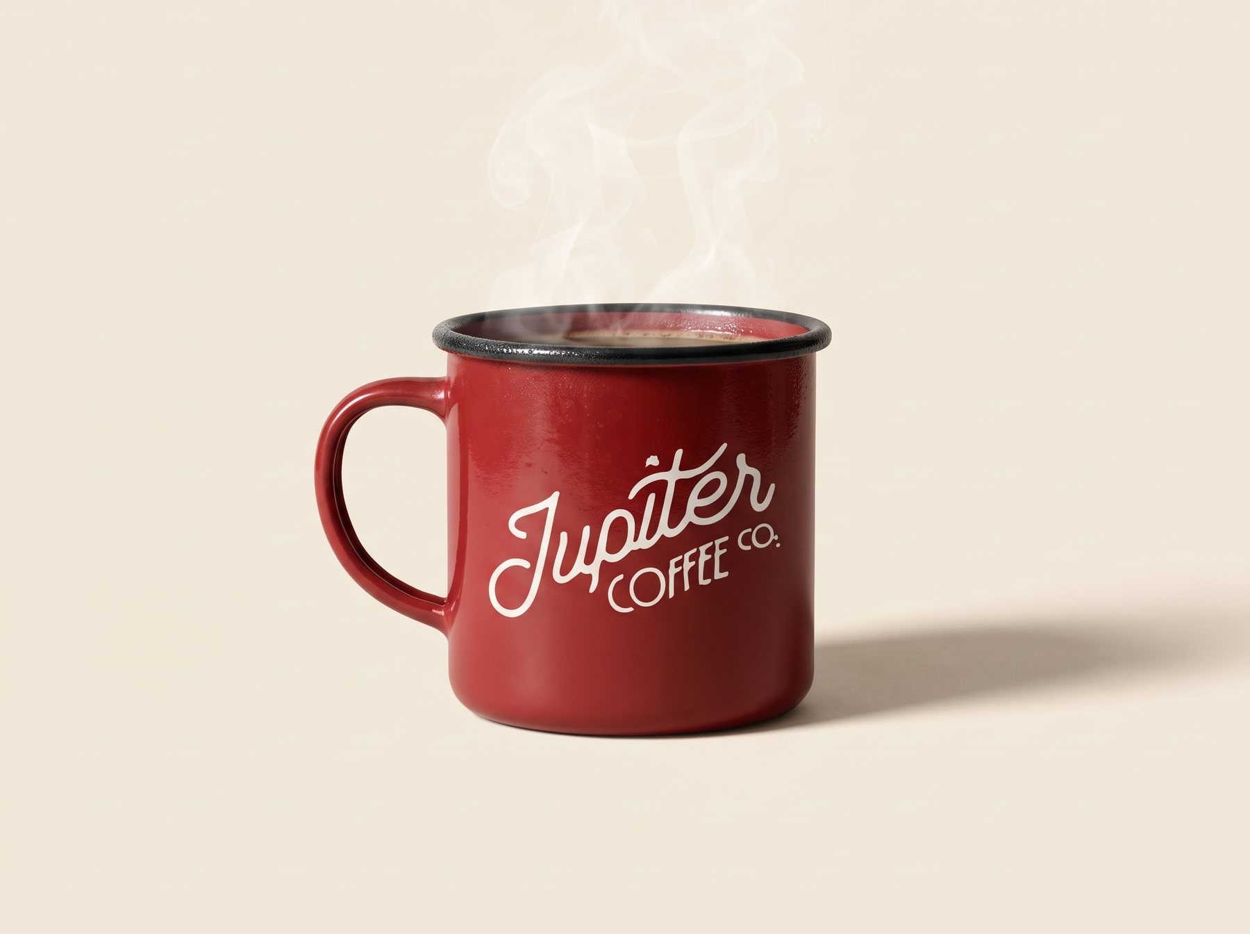 Enamel mug
