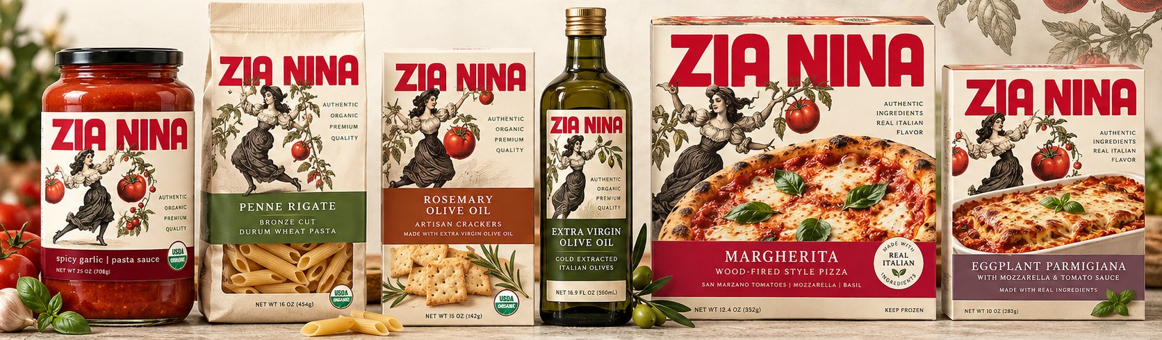 The Zia Nina family in a row