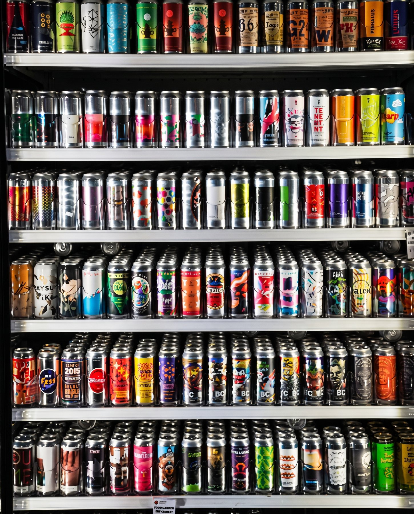 The craft beer fridge
