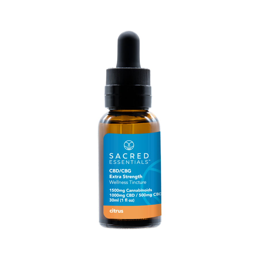 CBD/CBG Extra Strength Wellness Tincture
