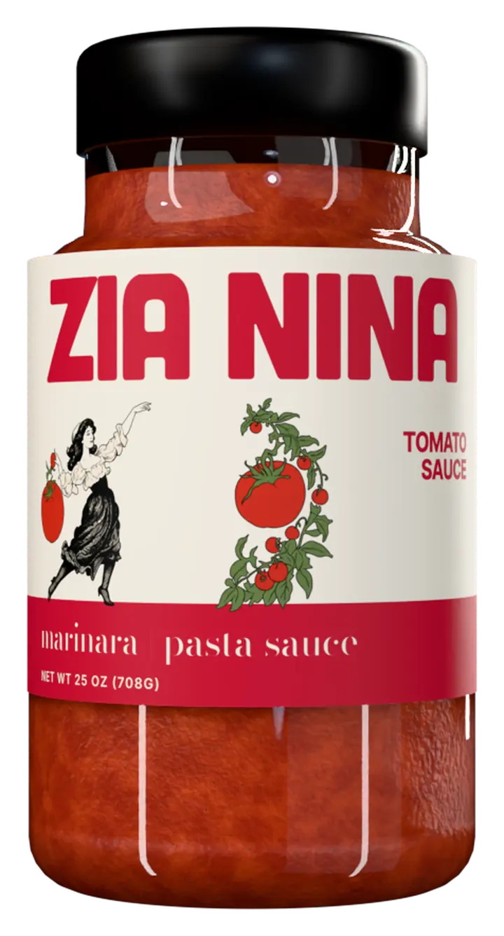 A jar of Zia Nina Marinara